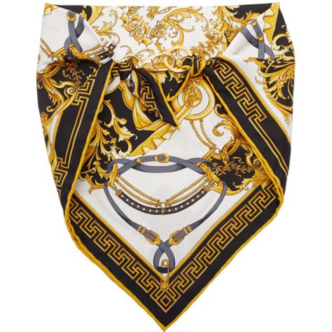 versace bandana replica|Versace scarf price.